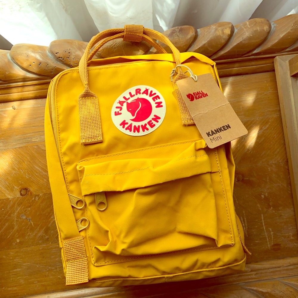 Fjallraven Kanken Mini in Yellow